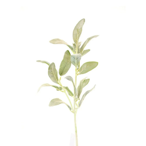 30" faux Green Leaves