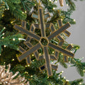 Big Glass Snowflake