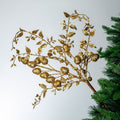 Bright Gold Winter Leaf Pick