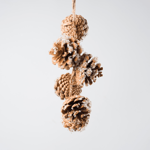 Brown Pinecone Botanical Ornament