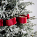 Burgundy Ribbon With Wired Edges