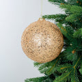 Champagne Ball Ornament with Sequins