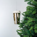 Champagne Glitter Coffee Cup Ornament