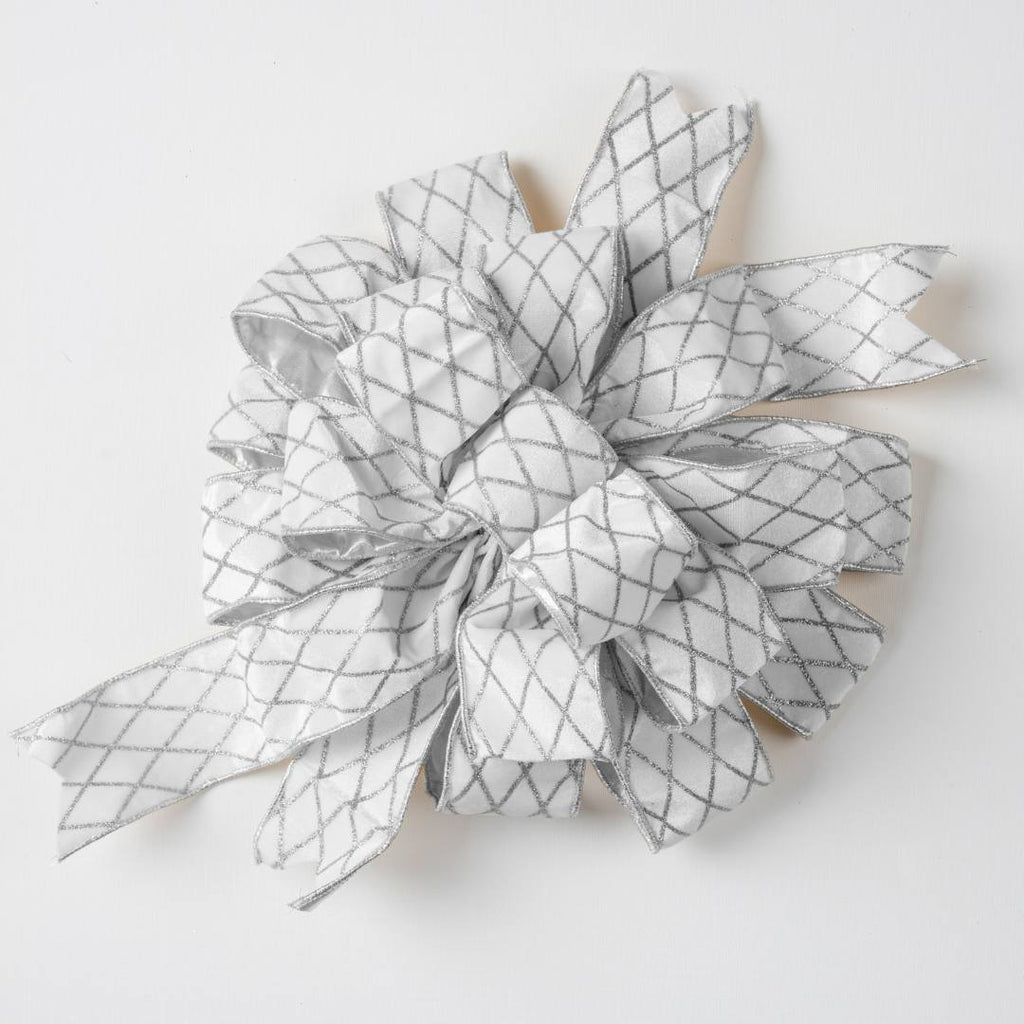Diamond Lattice Pre-made Decorative Bow