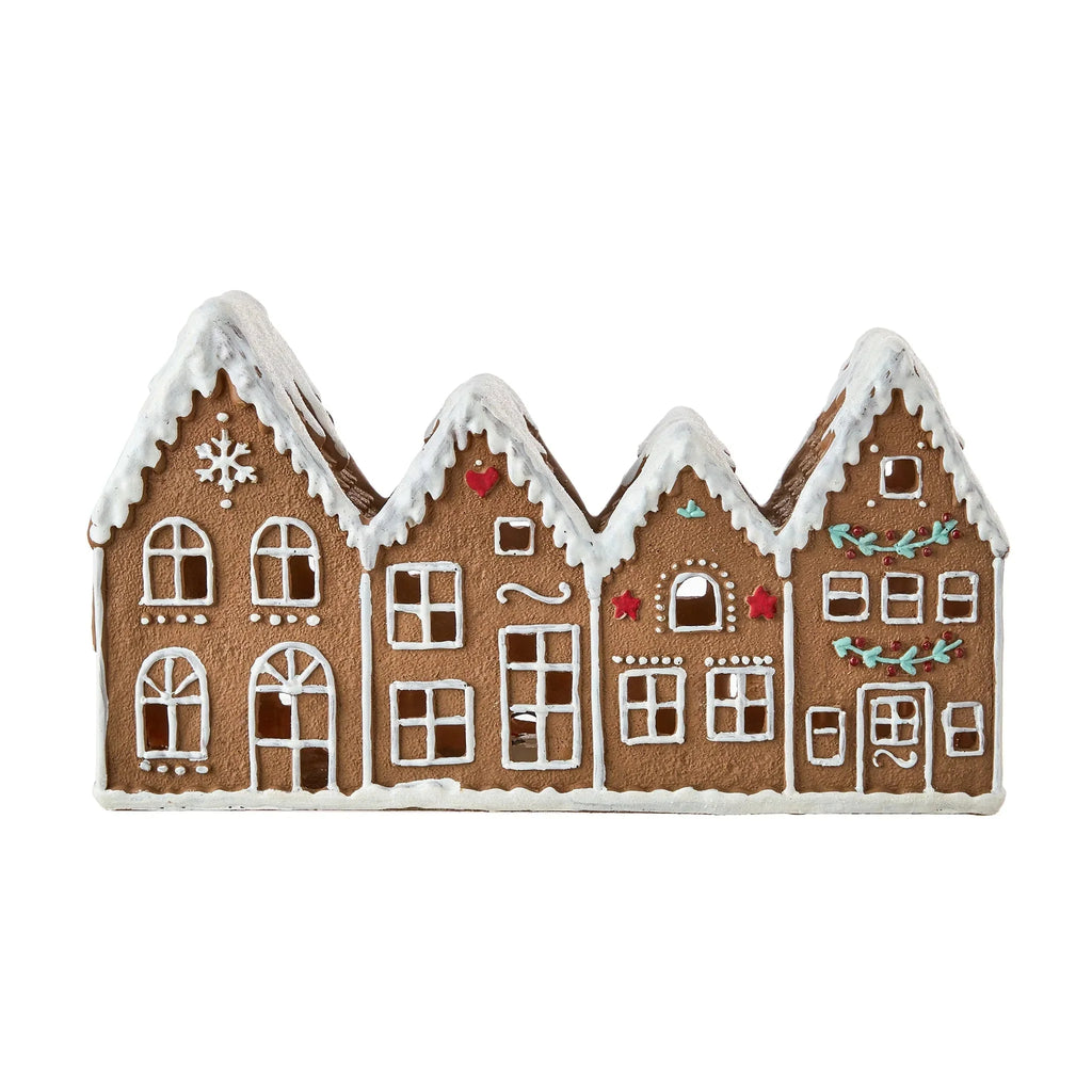 Gingerbread Village with Led Light