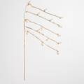 Gold Decorative Pick with Adorned Tassles