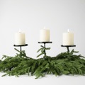 Green Real Touch Pine Needle Candlestick Centerpiece 38"