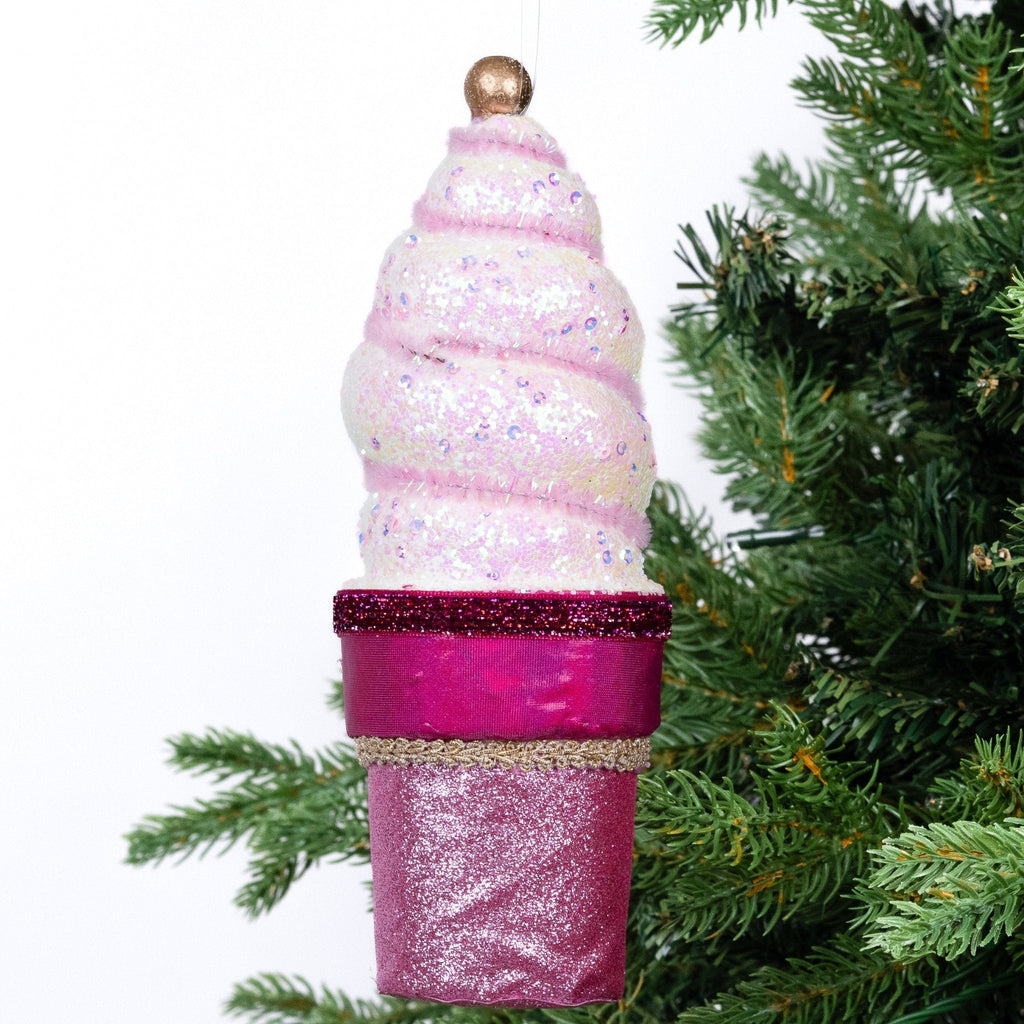 Ice Cream Cone Ornament