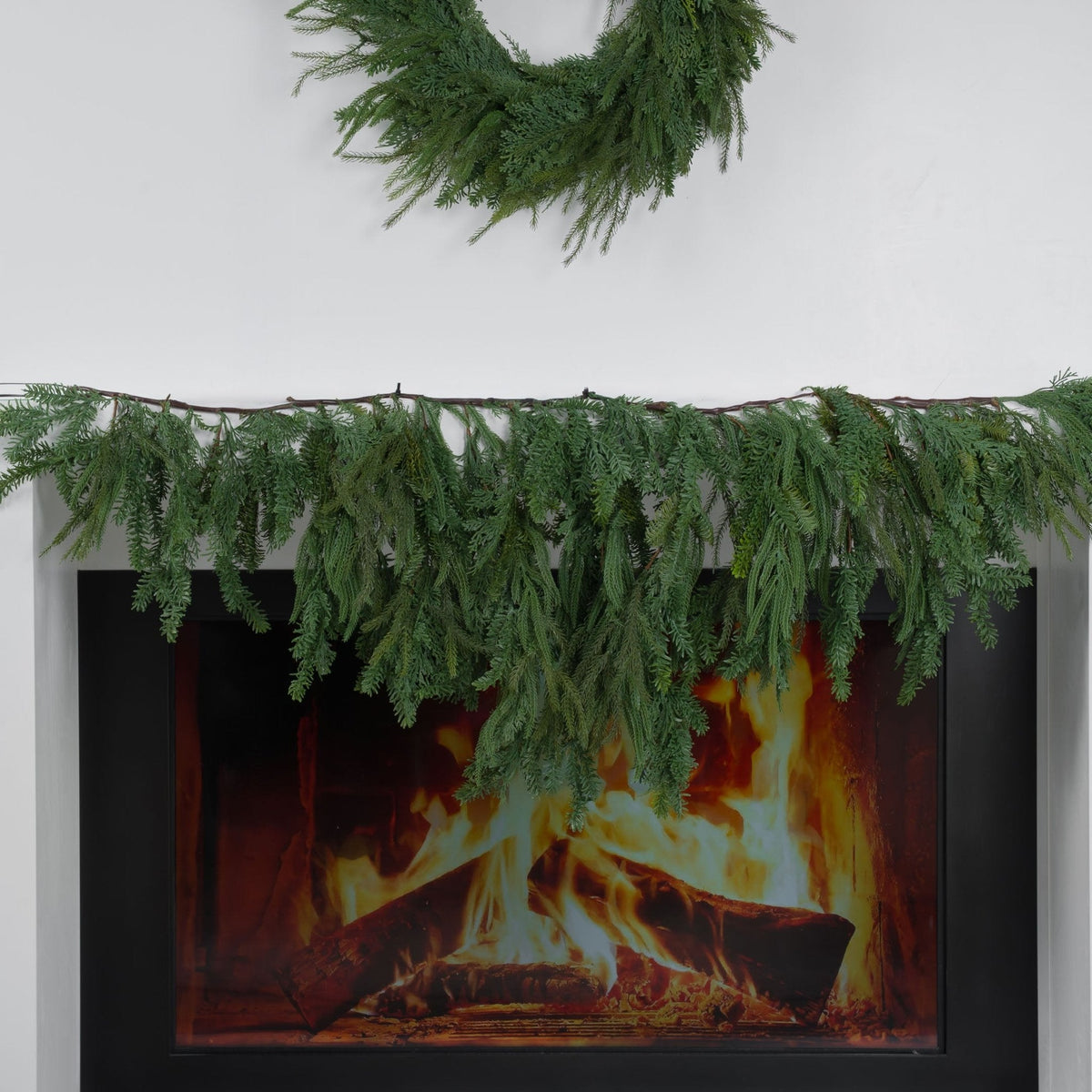 Mixed Cypress Leaves Garland