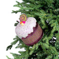 Pink Mini Cake Ornament