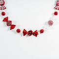 Red Mixed Candy Garland- 6ft