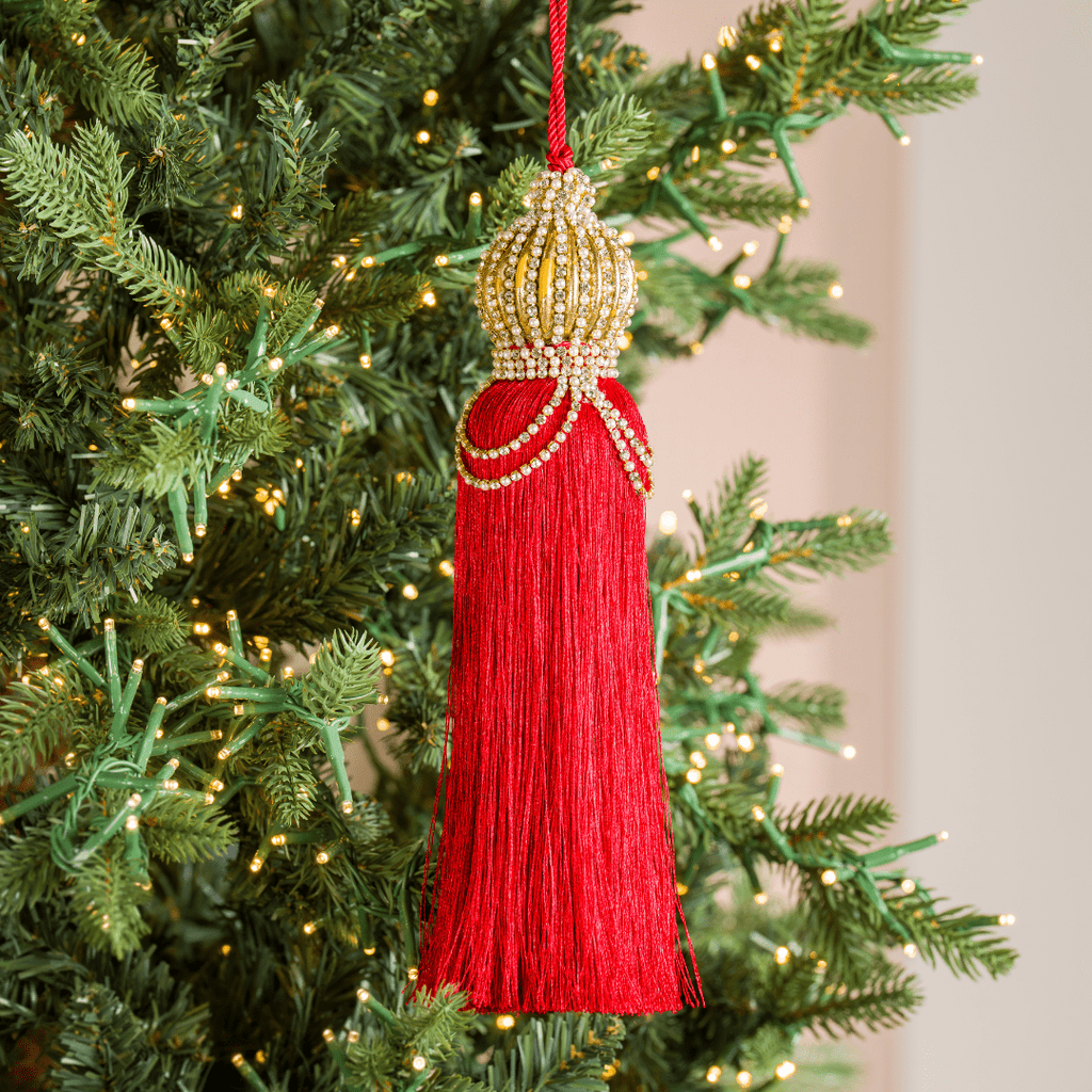 Red Tassel Ornament
