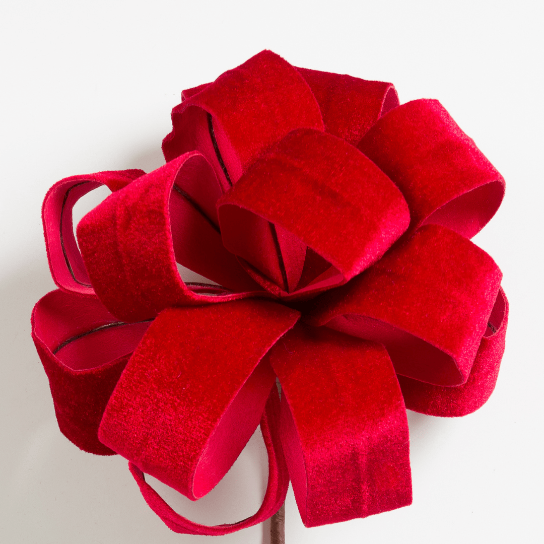 Red Velvet Decorative Pick