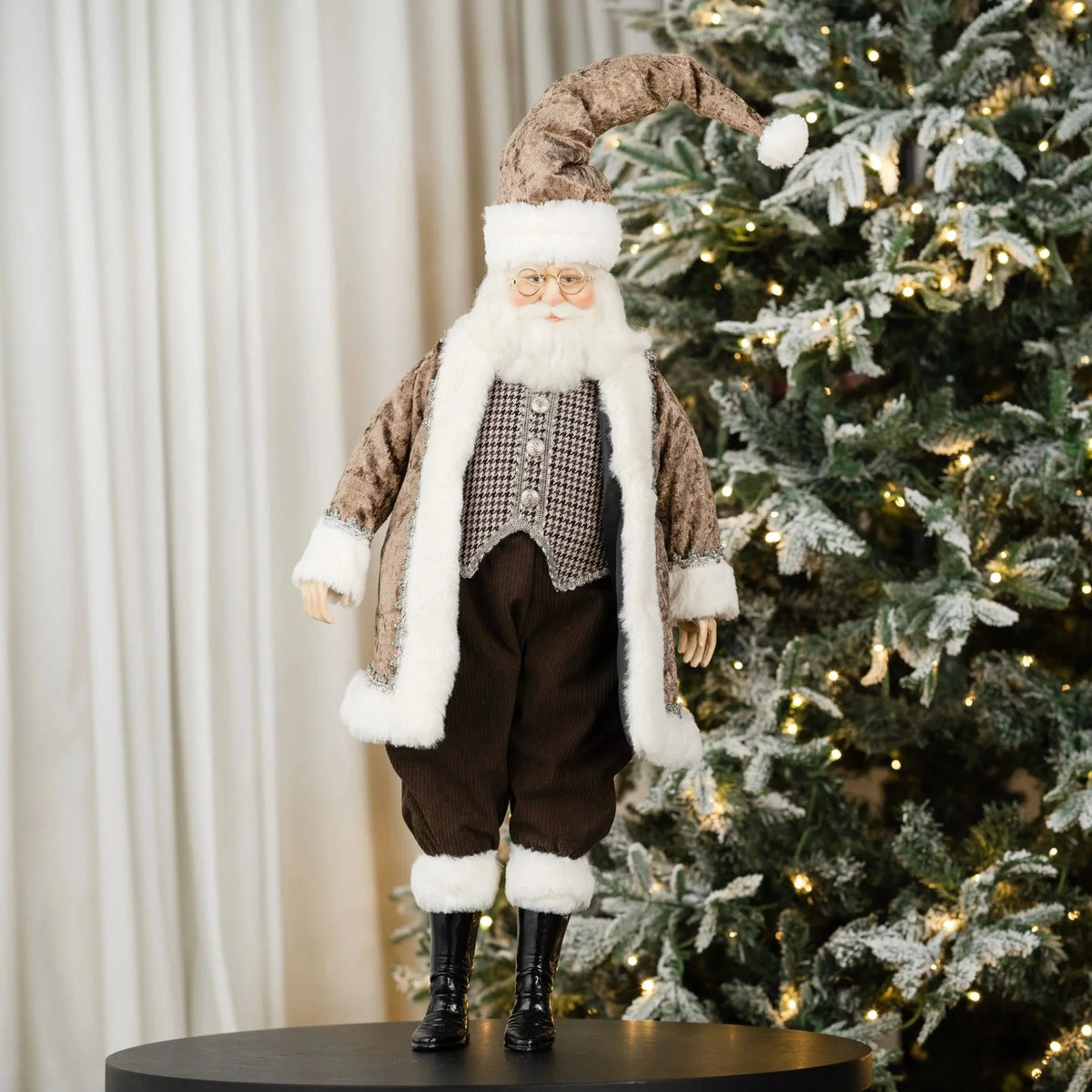 Rustic Festivite Standing Santa Table Top - 24"