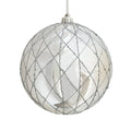Shiny Silver 6" Ball Ornament