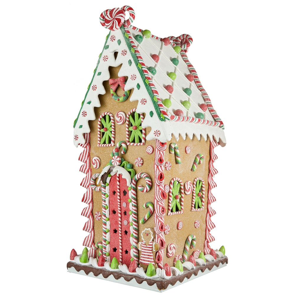 Traditional Gingerbread House Tabletop - 27"
